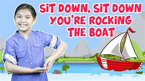sit down your rocking the boat youtube
